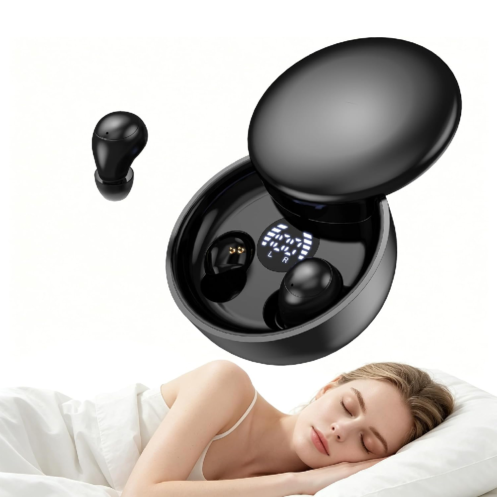 Sleep Mask Headphones Bluetooth - Mini Görünmez Kulaklıklar Uyku Kulaklıkları Bluetooth