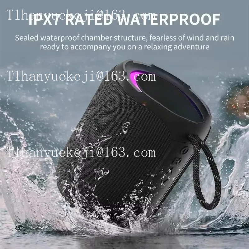 Portable Bluetooth Speaker Waterproof Ipx7 - Çift eşleştirilebilir kablosuz hoparlör 360 derece