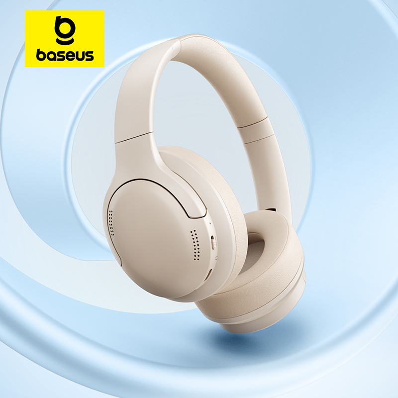 Anc Wireless Over Ear Headphones - Baseus Kablosuz Kulaklık Bluetooth 6.0 HIFI