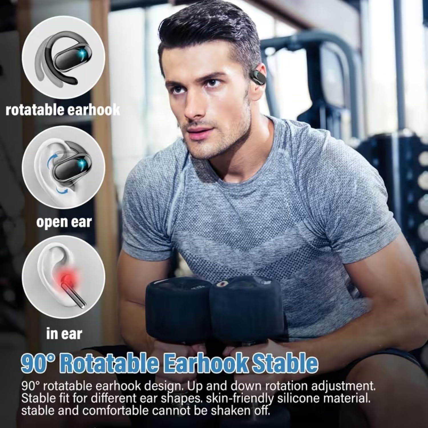 Açık Kulaklık ve 90 Derece Kab - Bone Conduction Running Headphones incelemesi ve fiyatı