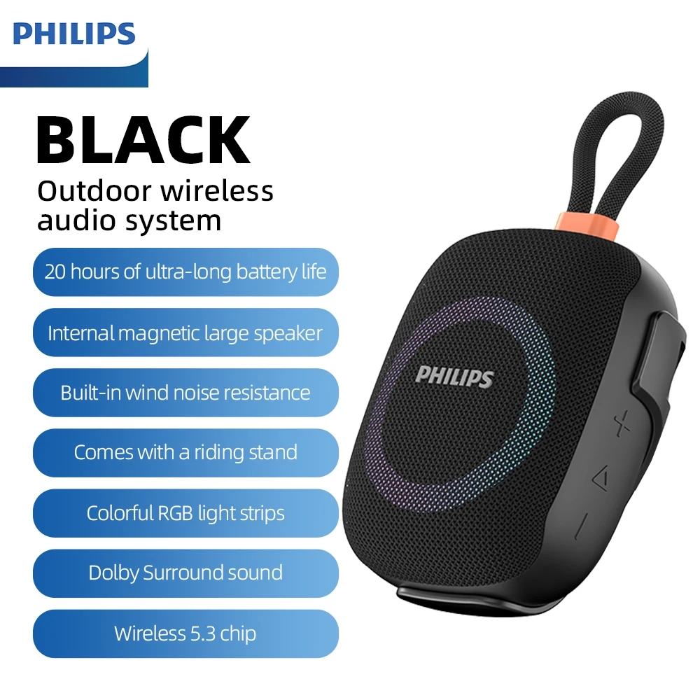 Philips TAS1150/TAS1160 Blueto - Portable Bluetooth Speaker Waterproof Ipx7 incelemesi ve fiyatı