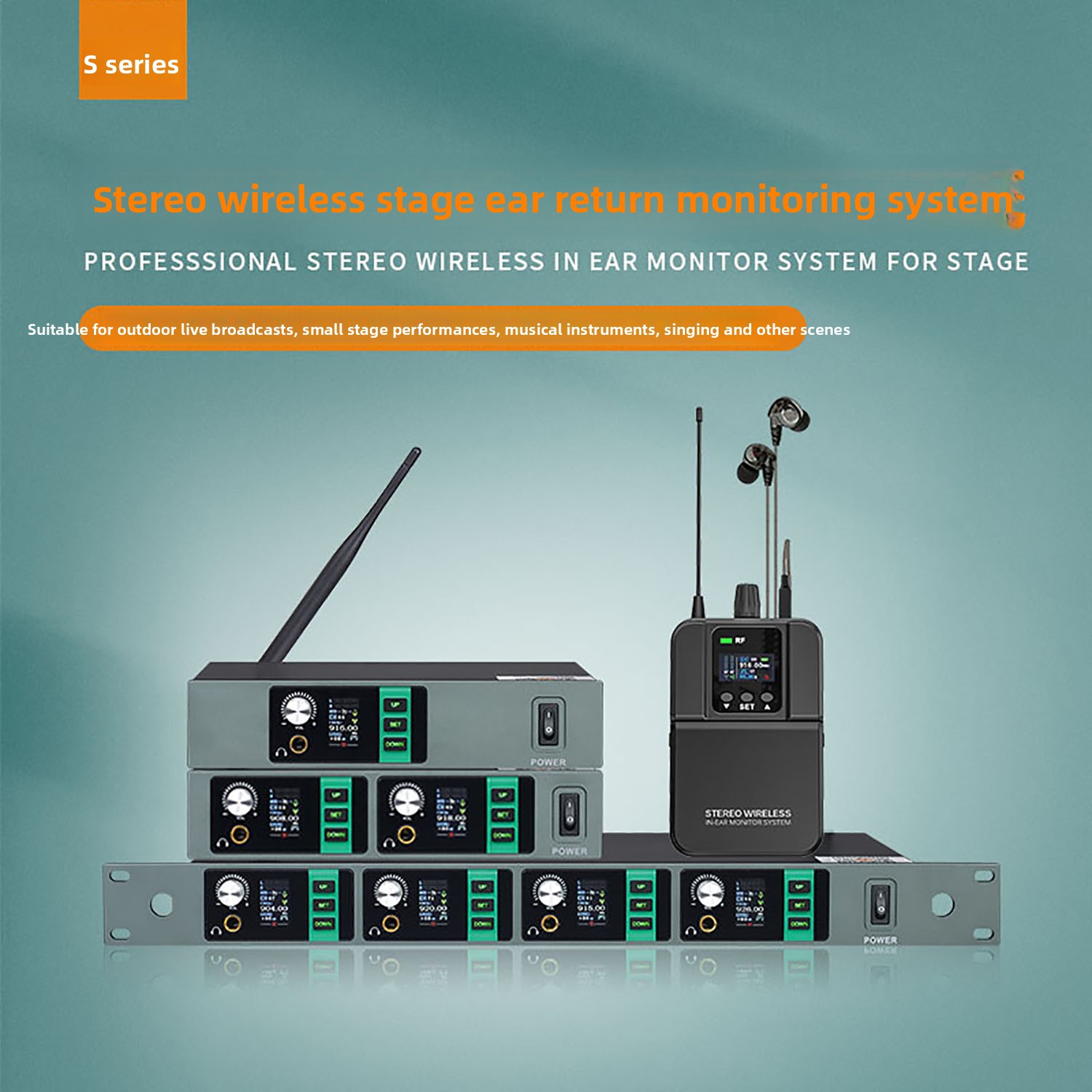 GAW-S1 Sahne Stereo Kulak Arka - In Ear Monitors For Singers incelemesi ve fiyatı
