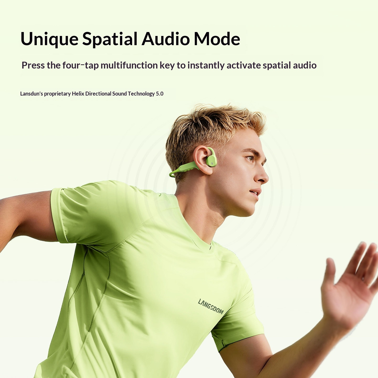 LANGSDOM AirWave Max Açık Kula - Bone Conduction Running Headphones incelemesi ve fiyatı