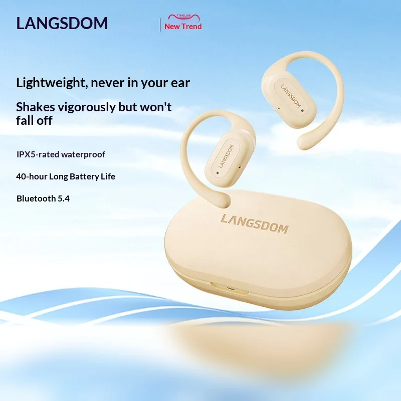 LANGSDOM TS17 Açık Kulaklık Ta - Bone Conduction Running Headphones incelemesi ve fiyatı
