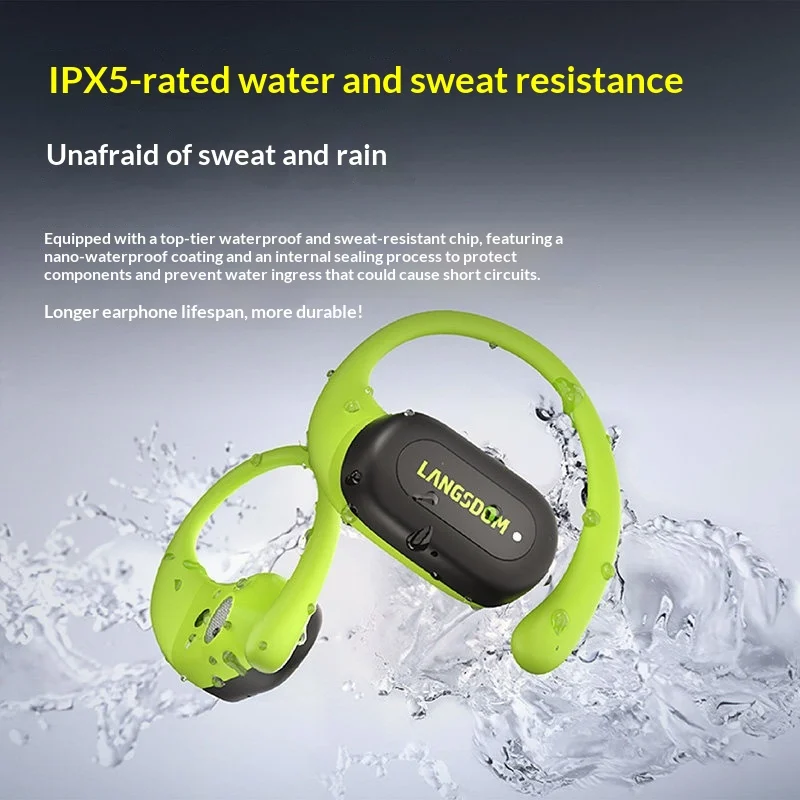 LANGSDOM TS17 Açık Kulaklık Ta - Bone Conduction Running Headphones incelemesi ve fiyatı