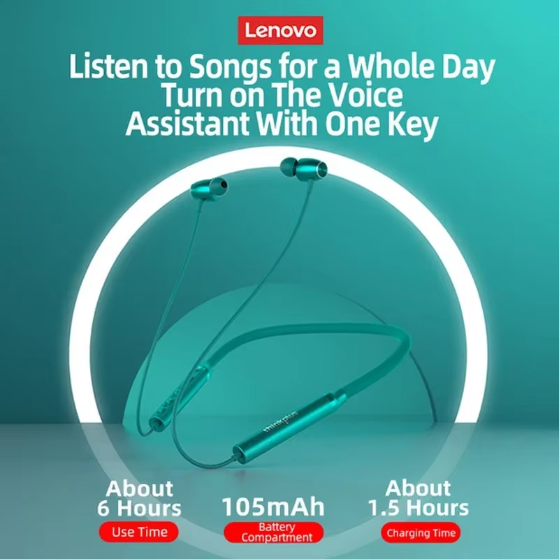 Orijinal Lenovo HE05X Bluetoot - Magnetic Neckband Sports Earphones incelemesi ve fiyatı