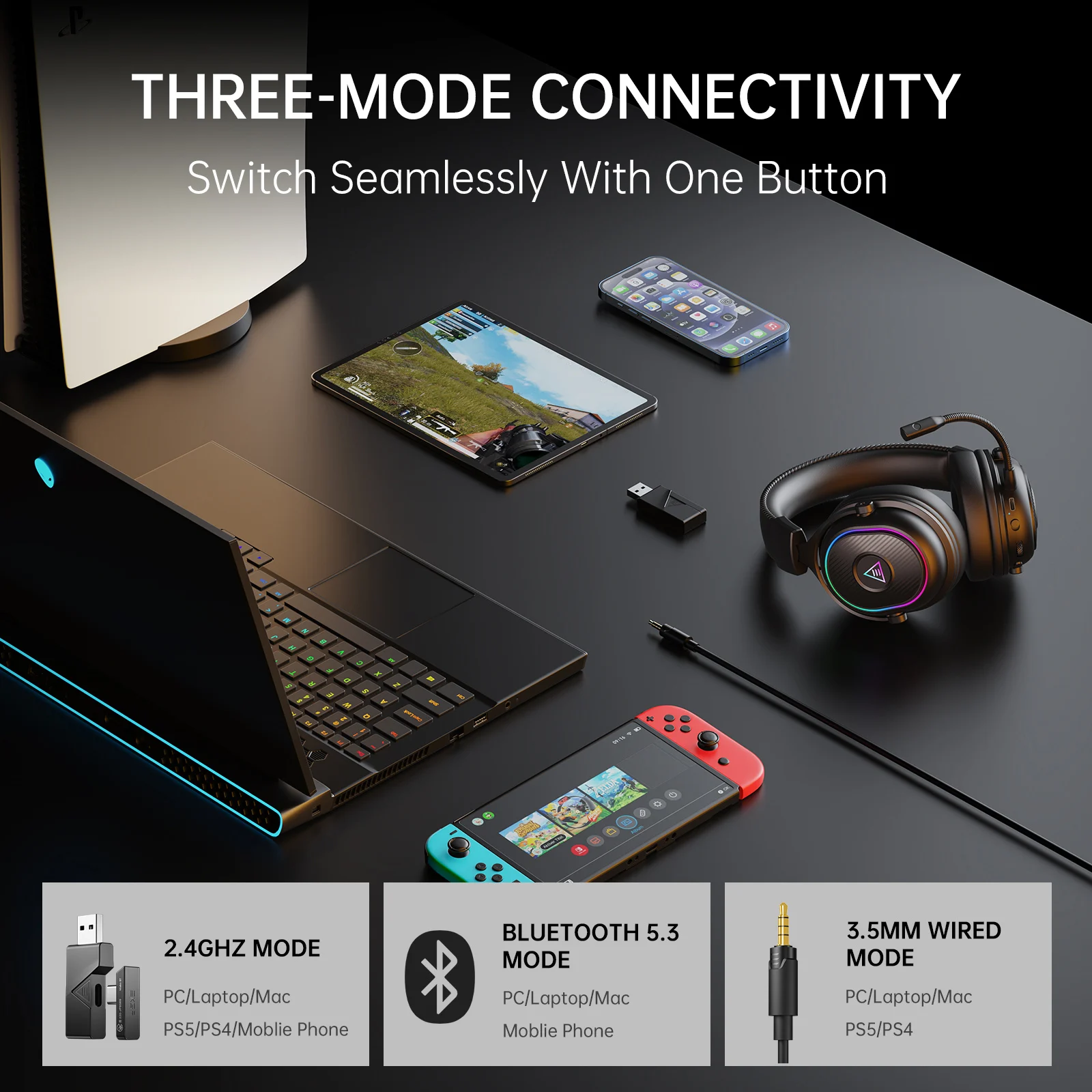 Oneodio EKSA MaKo BT Bluetooth - Anc Wireless Over Ear Headphones incelemesi ve fiyatı