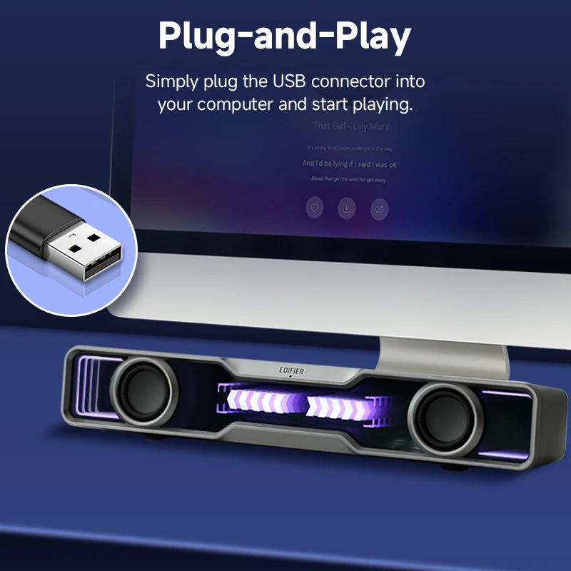 Edifier QS30 Bilgisayar Hoparl - Rgb Computer Soundbar For Pc incelemesi ve fiyatı