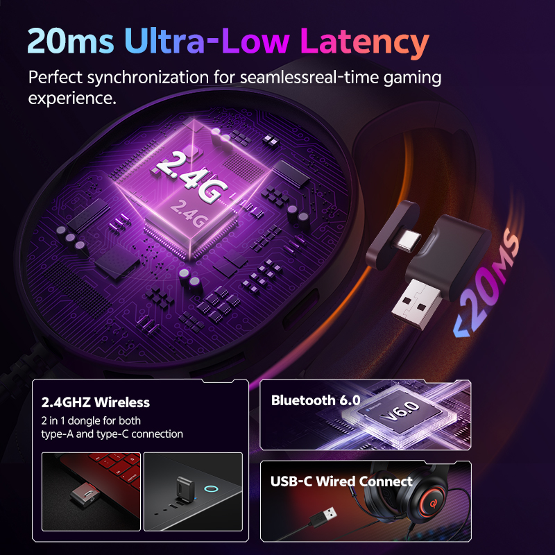 QCY Heroad V200 Oyuncu Kulaklı - Gaming Headset With Mic Rgb incelemesi ve fiyatı