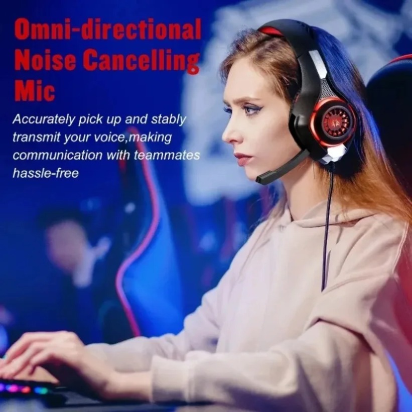 Mikrofonlu LED Oyun Kulaklığı  - Gaming Headset With Mic Rgb incelemesi ve fiyatı