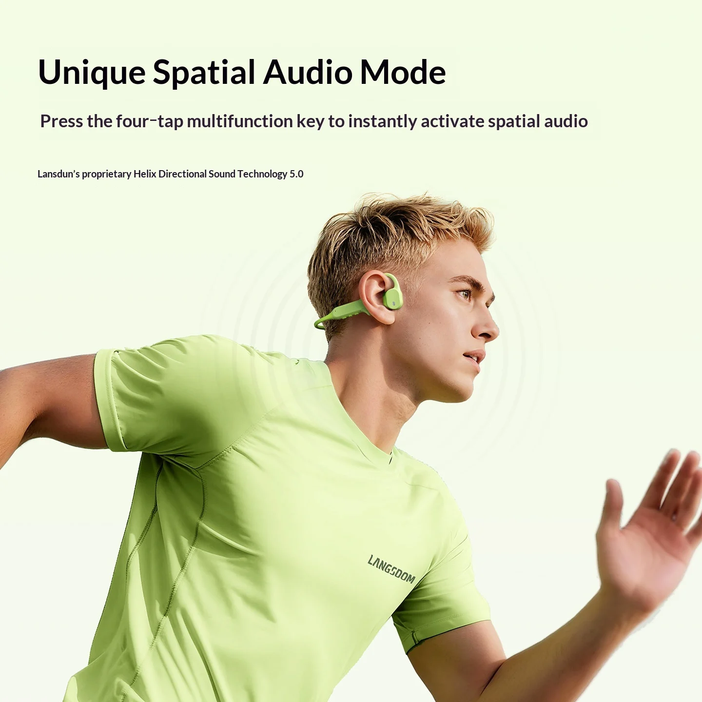 LANGSDOM AirWave Max Açık Kula - Bone Conduction Running Headphones incelemesi ve fiyatı