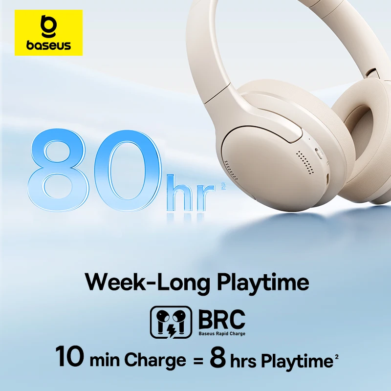 Baseus Kablosuz Kulaklık Bluet - Anc Wireless Over Ear Headphones incelemesi ve fiyatı